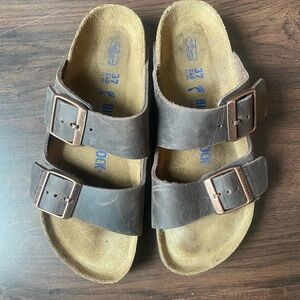 Brown Birkenstock Sandals